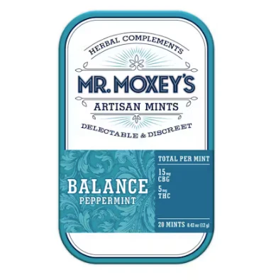 Mr. Moxey's - Mr. Moxey's | Mints | Balance | Peppermint | 3:1 | 100mg | 20 pk Main Image