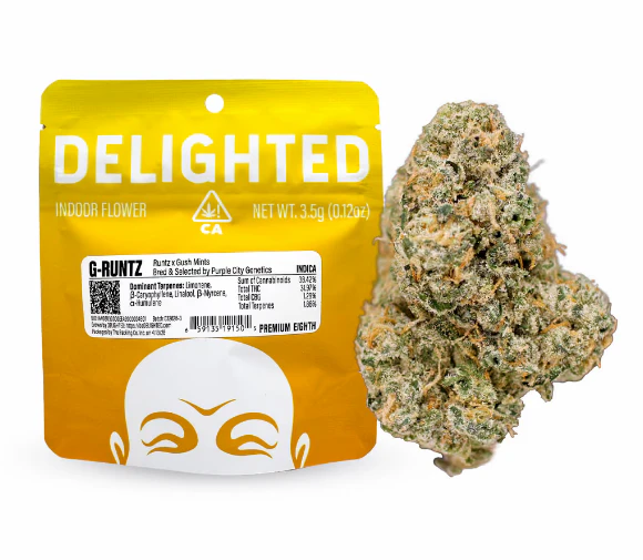 Delighted - G-Runtz - 3.5g Indoor Flower (Delighted) Main Image
