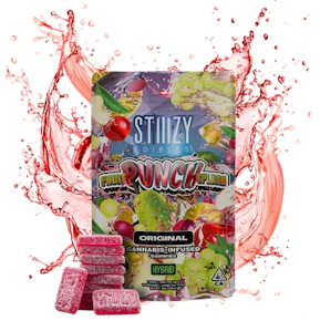 STIIIZY | Edibles | Infused Gumies | Fruit Punch Splash | 100mg