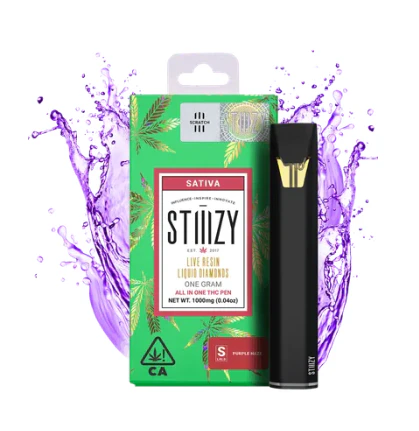 STIIIZY - Stiiizy | Vape Pens | AIO | Live Resin | Liquid Diamonds | Purple Haze | 1g Main Image