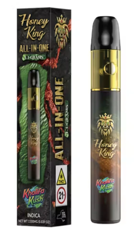 Honey King - Honey King - Khalifah Kush - 1.1g - AIO Disposable Main Image