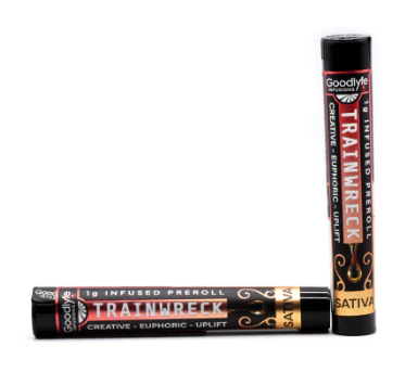 GoodLyfe - Trainwreck - 1G Infused Preroll Main Image