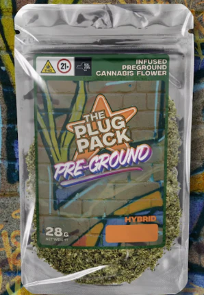 The Plug Pack - Cherry Inferno 28g Infused Preground Flower - Hybrid l Plug Pack Main Image