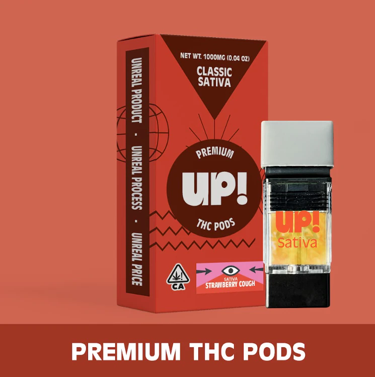 UP! - UP!: Strawberry Cough 1g Classic Pod (S) Main Image