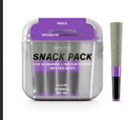 Boutiq Snack Pack - Grape Soda x Rainbow Belts 54% - Live Diamond Infused Pre Rolls (5pk)