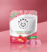 KANHA 100mg Indica Strawberry Gummies