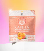 KANHA 4:1 CBD Peach Gummies 10pk