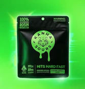 KANHA 100mg Sour Melon Rush Rosin Nano Gummies 10pk