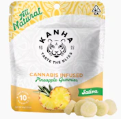 KANHA 100mg Sativa Pineapple Gummies