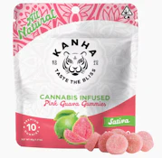 KANHA 100mg Sativa Pink Guava Gummies