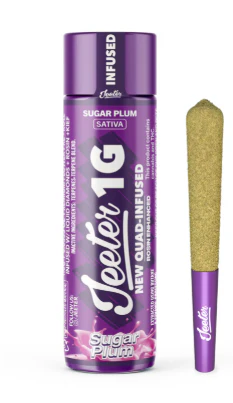Jeeter - JEETER | SUGAR PLUM - INFUSED | PREROLL | 1G Main Image