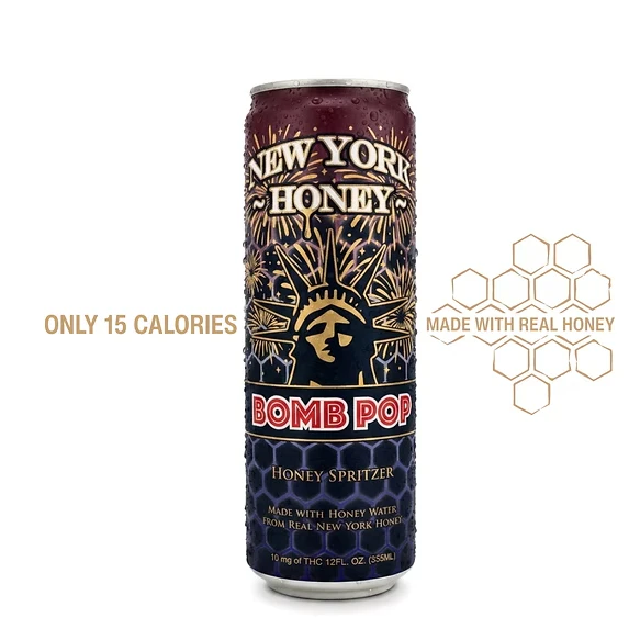 New York Honey - Bomb Pop 10mg Honey Spritzer | New York Honey Main Image