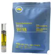 Diesel 1g Vape Cartridge - Sativa | Bison Botanics