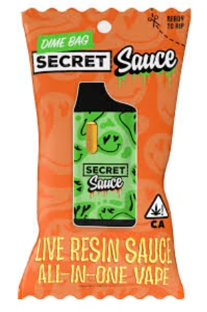 Dime Bag - Dime Bag - Chilled Cherries - Live Resin Sauce - RTU - 1g Main Image