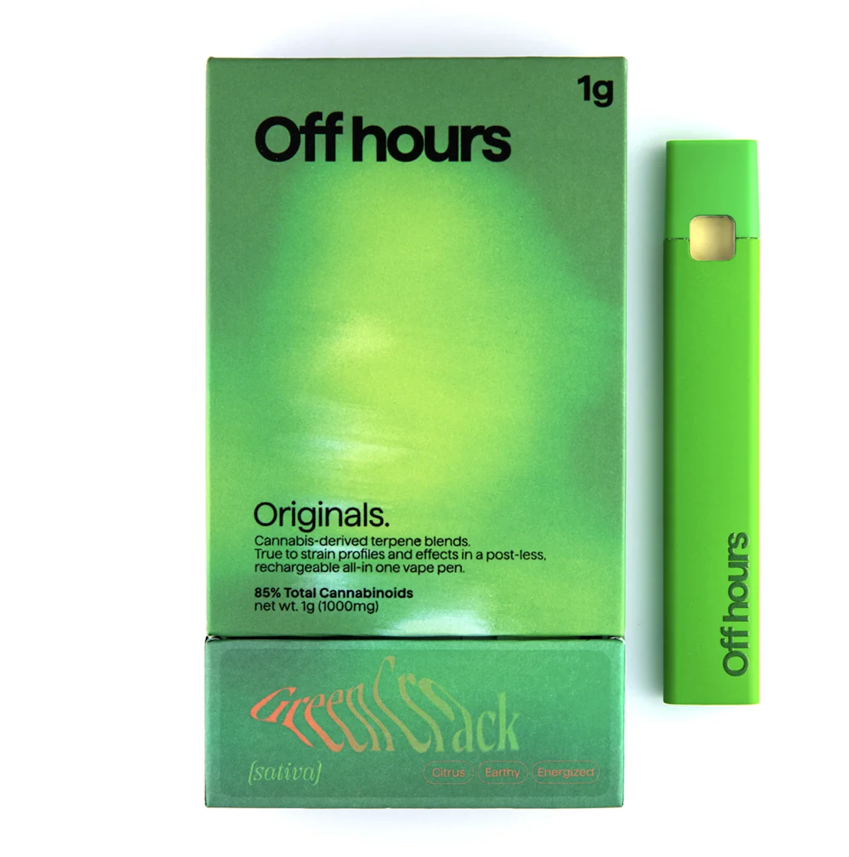 Off Hours - Green Crack AIO | 1g Main Image