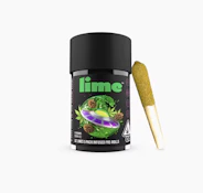 LIME 5PK Alien Gas Hash Infused Preroll Pack