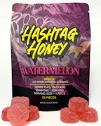 Hashtag Honey - Watermelon Live Resin Gummies - 100mg - 10ct - 10mg/ea