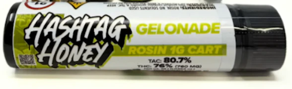 Hashtag | Vape | Gelonade | Rosin | 1G CART