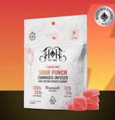  [Heavy Hitters] Gummies - 150mg - Lights On Sour Punch 2:1 (THC:THCV) (S)