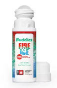 Buddies - Fire & Ice - THC 1000 - Topical Roll On - 3fl oz