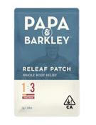 Papa & Barkley -  Patch -  1CBD:3THC - 100mg
