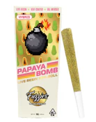 Fuzzies - Papaya Bomb - Live Resin - Infused Preroll - 1g