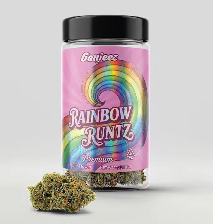 Ganjeez - Rainbow Runtz - 14g Premium indoor Flower (Ganjeez) Main Image