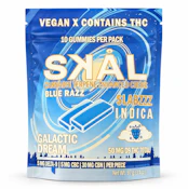 SKÅL Slabzzz | Blue Razz | 5mg THC | 5mg CBC | 30mg CBN |10ct