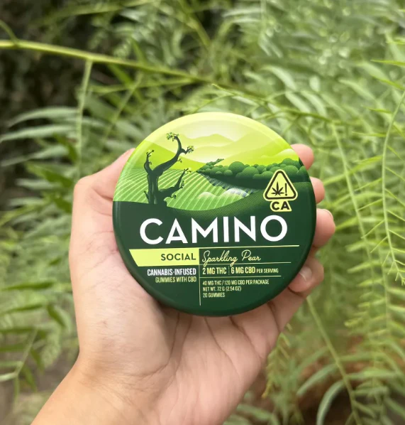 Camino - Camino | Edible | Gummies | Sparkling Pear | 40mg THC: 120mg CBD Main Image