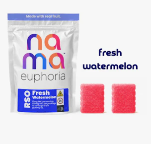 nama | Edibles | Gummies | RSO Gummies - Fresh Watermelon RSO | 2pk 100mg