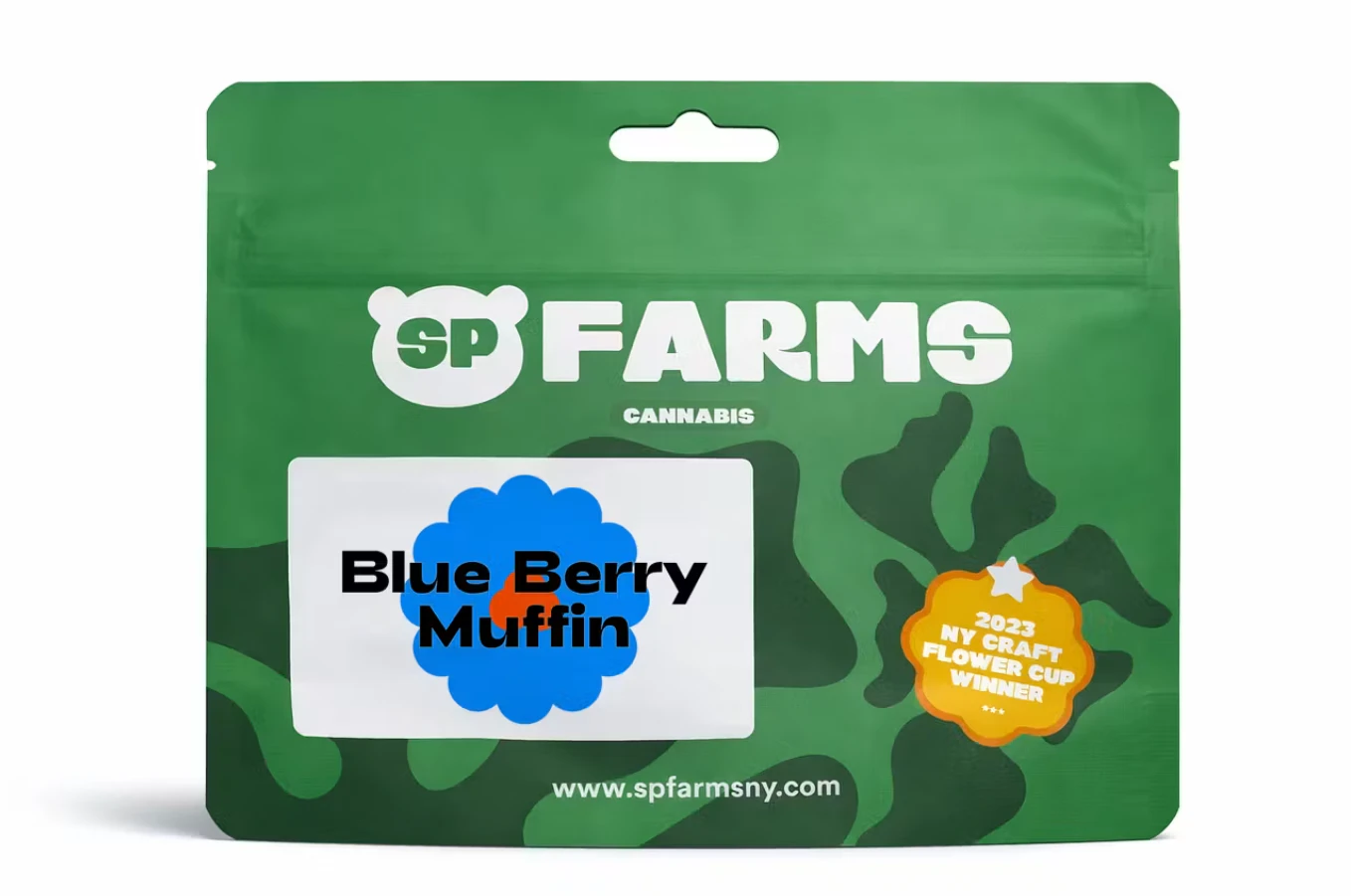 SP Farms - SP Farms- Blueberry Muffin- 3.5g Flower Main Image
