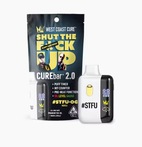 West Coast Cure - STFU OG - WCC 1g CUREbar 2.0 All-In-One Main Image