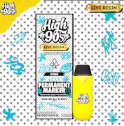 High 90's Live Resin All In One 1g Permanent Marker