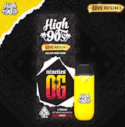 High 90's Live Resin All In One 1g Nineties OG