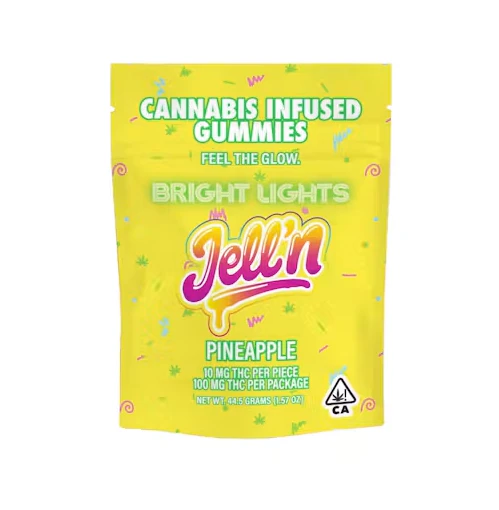 Bright Lights - Bright Lights Jell'n Gummies Pineapple Main Image