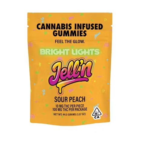 Bright Lights: Jell N Sour Peach