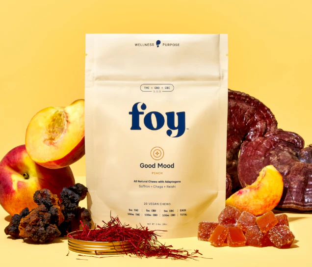 Foy - foy - Good Mood Chews - 300mg 1:1:1 THC:CBD:CBC Main Image