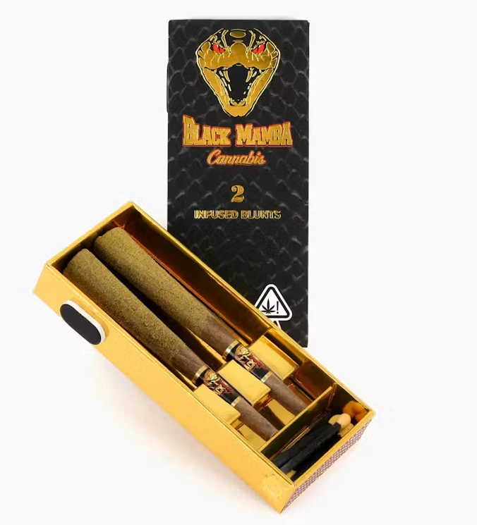 Black Mamba - Tangie Dream - 2pk Infused Blunts (Black Mamba) Main Image