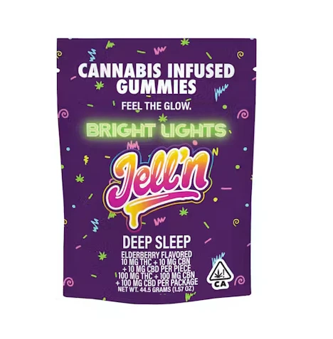 Bright Lights - Bright Lights Jell'n Gummies Deep Sleep CBD:CBN 1:1 Main Image