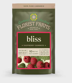Florist Farms | Edibles | Gummies | Raspberry | 2pk 20mg