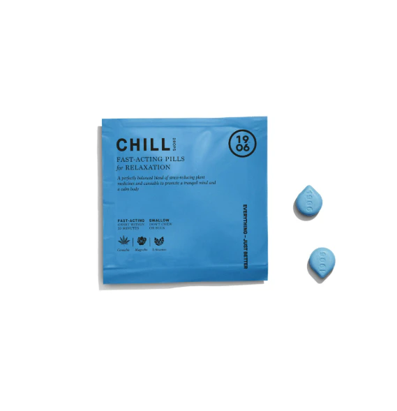 1906 - 1906 - Chill - 2-Pack Pouch (Pills) - 1:5 THC:CBD Main Image
