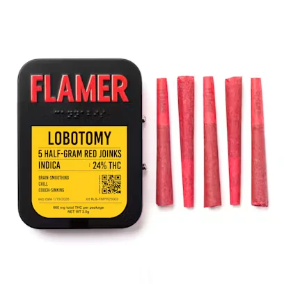 FLAMER - Flamer - Lobotomy - 5pk Prerolls (2.5g) Main Image