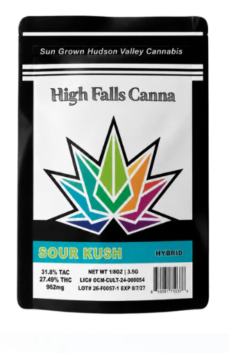 High Falls Canna NY - High Falls Canna | Flower | Sour Kush | 3.5g Main Image