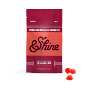 Gummy 100mg-E | &Shine | Fruit Punch (Sativa Inspired) | 10 ct