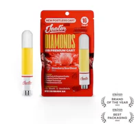 Strawberry Sour Diesel 1g Premium Diamonds Vape Cartridge - Sativa l Jeeter