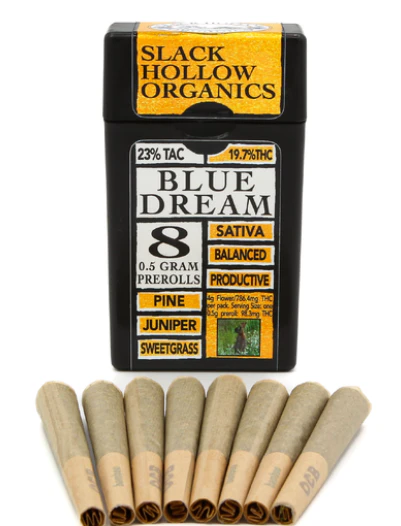Slack Hollow - Blue Dream - 8PK Prerolls Main Image