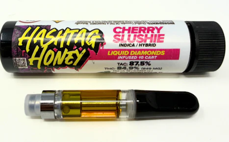 Hashtag Honey | Vape Pens - Carts | Cherry Slushie - Diamonds - 510 | 1g
