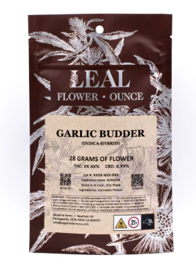 Leal - Garlic Budder 28g Flower - Hybrid l Leal Main Image