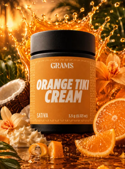 Grams - Grams | Orange Tiki Cream | 3.5g Main Image