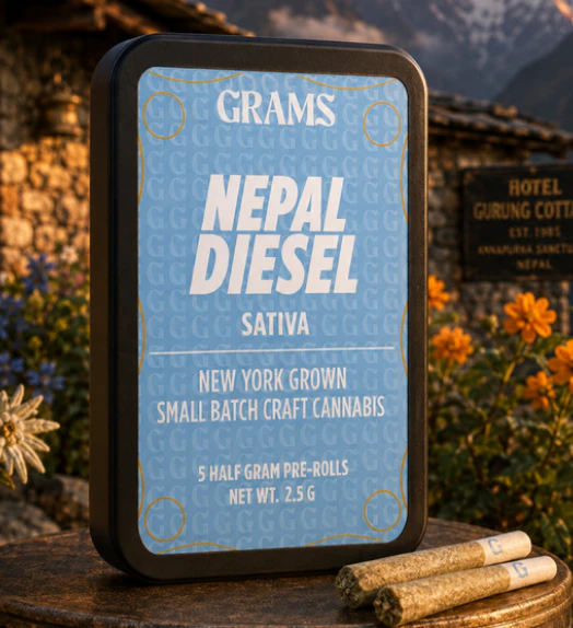 Grams - Grams | Nepal Diesel | 5-Pack Pre Roll Main Image